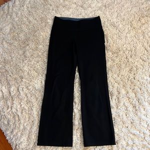 Tummy control wide bottom leggings